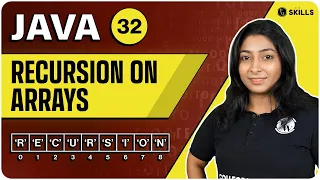 Recursion Questions 5 Recursion on Arrays Max Value Sum of arrays 32 Java DSA Course