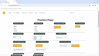 Java Code - Select class Button Click with Example in Selenium Selenium