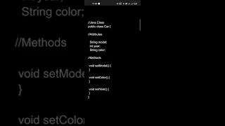 Java programming Methods