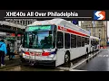 SEPTA XHE40s all over Philadelphia - SEPTA TrAcSe 2026