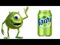 MONSTERS INC Characters And Their Favorite DRINKS and Other Favorites Mike Wazowski James