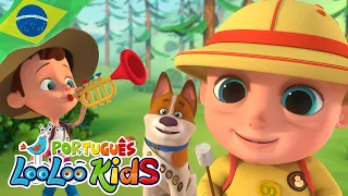 🏔️ Amo a Montanha + Lá na Selva | Aventura na Natureza — Música Infantil | LooLoo Kids Português