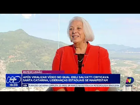Repercussão: vídeo de Ideli Salvatti sobre SC provoca debate e ações políticas