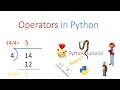 Operators in Python for Non Programmers and Programmers
