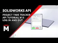 Project Time Tracker - Logging In and Out