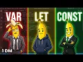 1 DM - Les variables en JavaScript let const Lecons JS