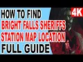 Bright Falls Sheriff s Station Map Location - Alan Wake 2 2023 PS5 Console