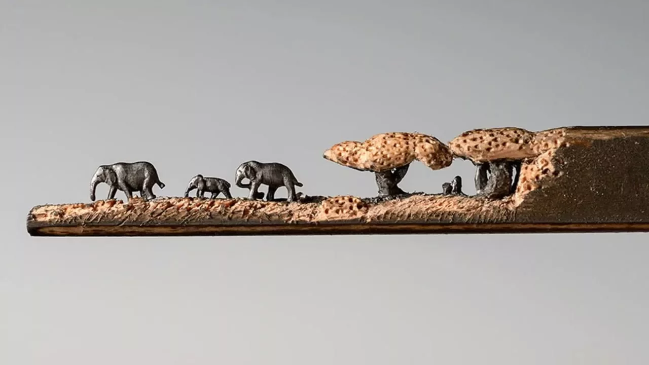 Incredible Art on Pencil Tip | Pencil Carving | Part 2