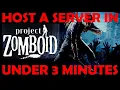 How to host a multiplayer world for you your friends PROJECT ZOMBOID TUTORIAL
