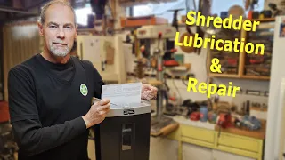 Paper Shredder An Easy Fix