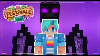 The COOLEST Ender Dragon Fight! EVER! - Festivale SMP - Ep.4