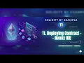 How to Deploy a Smart Contract on Ethereum Using Remix IDE Solidity Tutorial for Beginners