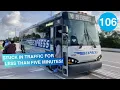 Riding Broward County Transit Bus 106 Culmer Station to Miramar Regional Park 2014 MCI D4500CT