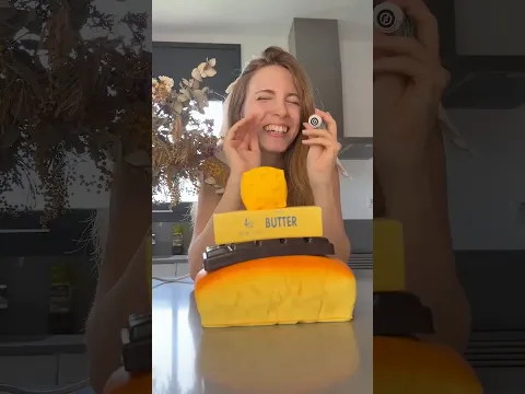 Mi primera vez haciendo Squishies VIRALES de CERA ✨🧈 #ASMR