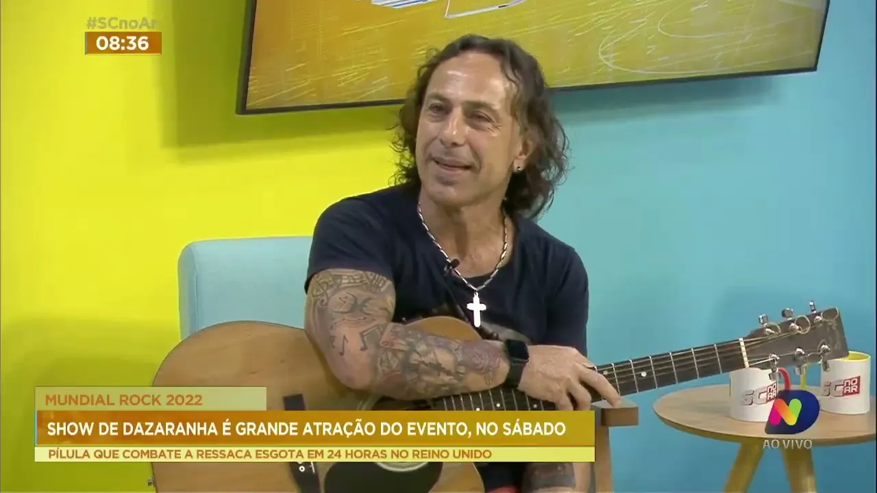 Mundial Rock 2022: show de Dazaranha é grande atração do evento, no sábado