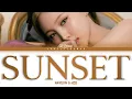 Lagu NAYEON (나연) – SUNSET (노을만 예쁘다) Lyrics (Color Coded Han/Rom/Eng)