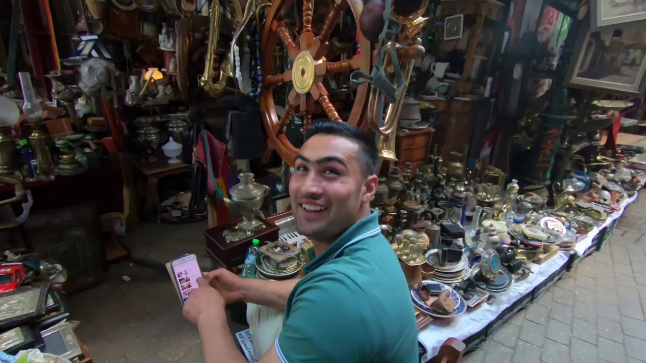 GREECE: The iconic Flea Market 🛍️🕰️ in MONASTIRAKI (Athens), let's go!