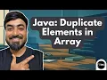 Java Program to Print Duplicate Elements in an Integer Array For Beginners