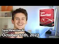 Spin Rewriter AI Launch - October 11th 2023