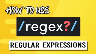 HOW TO USE REGEX LEARN REGULAR EXPRESSIONS REGEX TUTORIAL REGULAR EXPRESSIONS LEARN REGEX
