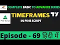 Understanding Timeframes in Pine Script for TradingView Tutorial In Hindi Episode - 69