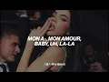 Kenia Os - Belladona (Letra) | "Mon a-, mon amour, baby, uh, la-la"