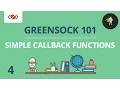 Adding A Simple Callback Function -
