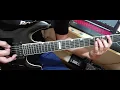 The Black Dahlia Murder - What a Horrible Night to Have a Curse Guitar Solo Rhythm/Backing Track