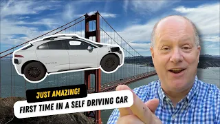 My FIRST Time in an AMAZING Self Driving Car in San Francisco!