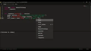login to website using requests python