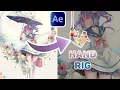 How to rig hand in After Effects using Duik Bassel Tutorial