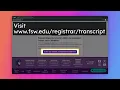 How To Request Your and Transcripts