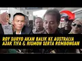 Lagu ROY SURYO TAK BERTEMU PIHAK OTORITAS UTS DI AUSTRALIA, JUSTRU RAPAT DENGAN KELEDUNG ?!