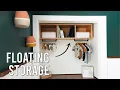 DIY Floating Cube Organizer