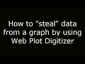 How to steal data from a graph by using WebPlotDigitizer