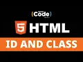 HTML ID And Class Tutorial HTML ID and Class Explained HTML Tutorial for Beginners SimpliCode