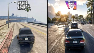 GTA 6 vs GTA 5 Comparación (13 AÑOS de Diferencia)