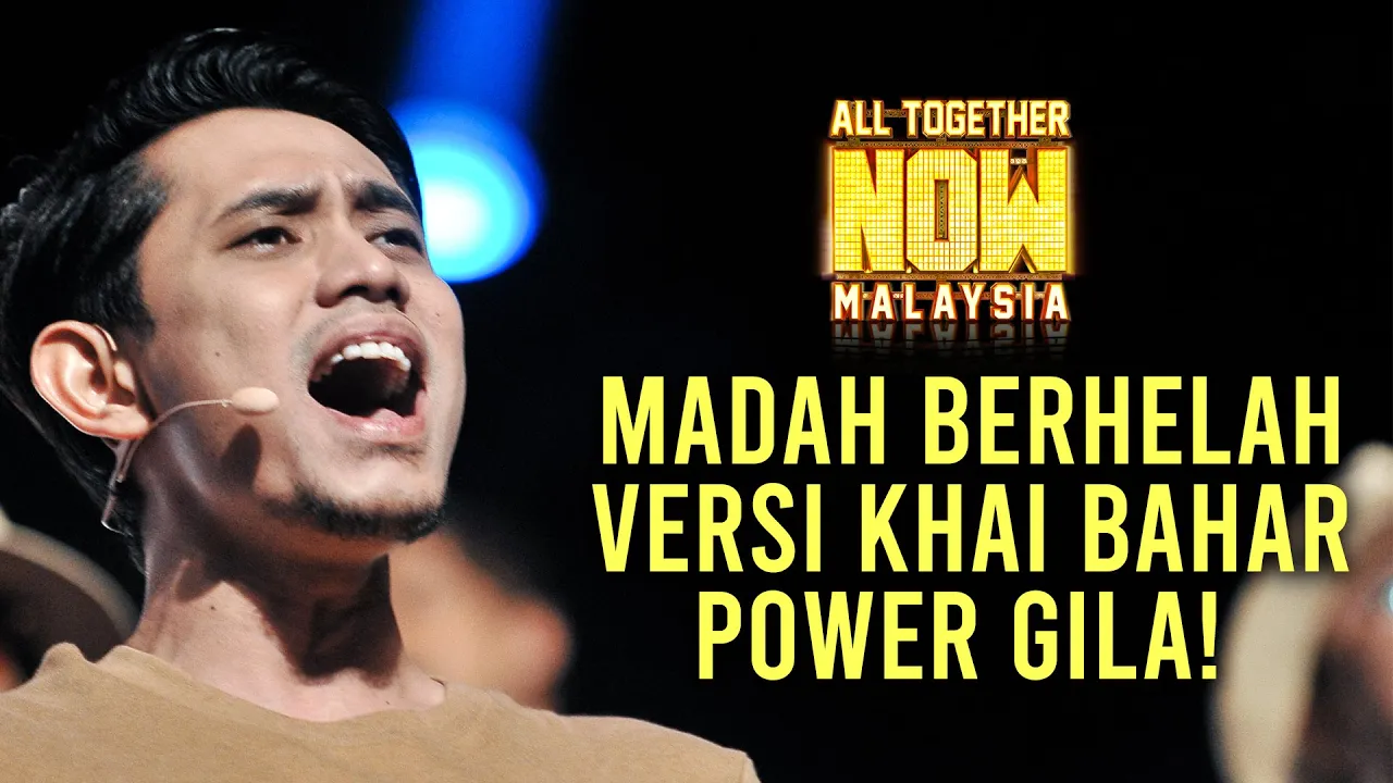 All Together Now Malaysia | Pass Mic Session | Khai Bahar - Madah Berhelah All Together Now Malaysia | Pass Mic Session | Khai Bahar - Madah Berhelah