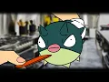 Qwilfish Eating a Carrot