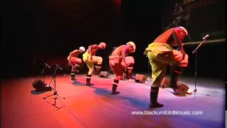 the black umfolosi 5 gumboot dance