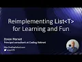 How Does List REALLY Work in NET