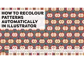 How to recolour patterns automatically in Illustrator