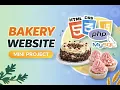 Complete Bakery Website Mini Project HTML CSS JavaScript PHP MySQL