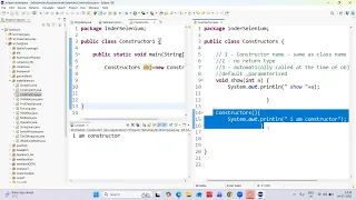 Constructors in Java Default Constructor Parameterized Constructor Constructor Overloading