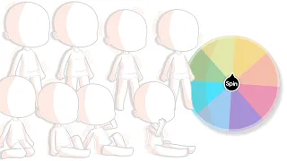 FAMILY of 8 60K SUBSCRIBER SPECIAL Spin the Wheel OC Challenge Gacha Club