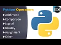 Python Operators Session 8 Coding With Karthik
