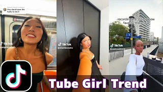 tube girl trend tiktok compilation