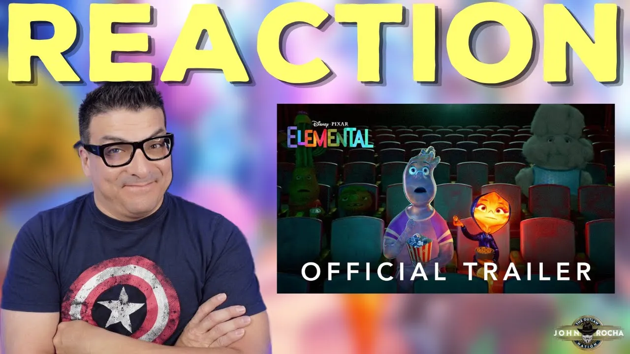 ELEMENTAL Official Trailer Reaction!! | PIXAR | DISNEY