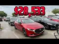 Mazda Dealership Completely Full