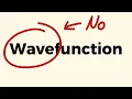 But What IS the Wavefunction Actually No Analogies